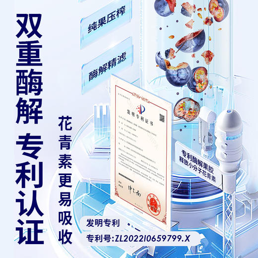 【1颗≈50颗蓝莓】100%NFC蓝莓原汁饮30ml*10袋 商品图1