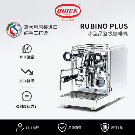 意大利 Quick Mill 半自动 Rubino Plus 进口咖啡机子母锅炉 E61冲头 商品图0