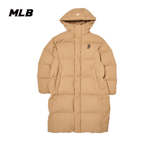MLB男女同款背标字母标简约款长款羽绒服3ADJB1846 商品图5