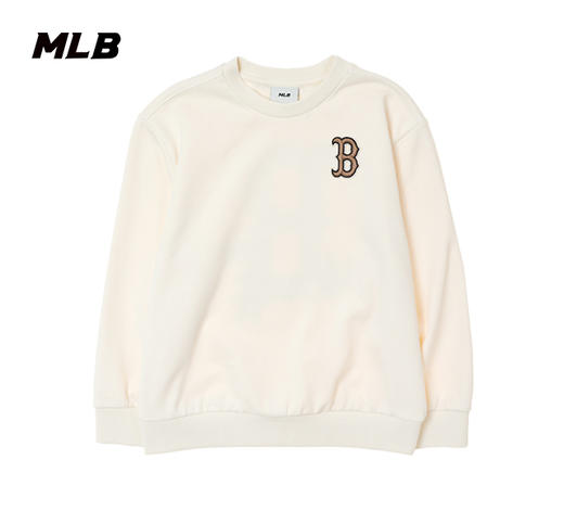 MLB儿童款男女童背标印花25春夏新款套头卫衣7AMTM0351 商品图3