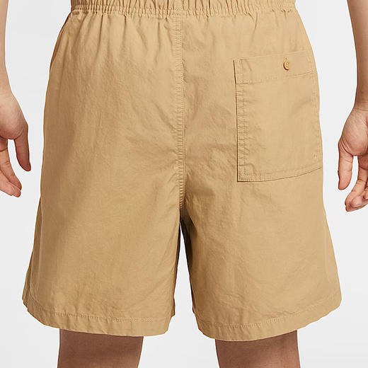 【库存有限 无货将做退款】Nike/耐克纯棉短裤男25年夏季新款梭织休闲刺绣运动裤HJ1947 商品图1