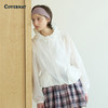 covernat韩国潮牌女性透明褶皱尼龙外套宽松休闲2025春夏新CO2502JK79 商品缩略图1