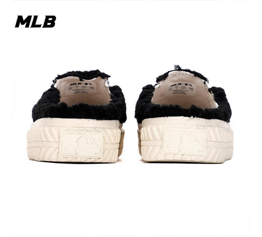 【一口价】MLB男女同款毛绒摇粒绒保暖半拖3AMUUD216【微瑕商品介意勿拍，无货退款】 商品图5