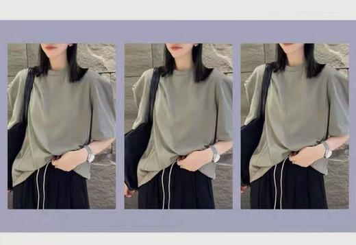 清仓价2025~欧货潮牌设计感短袖T恤M1-1-喜出 商品图3