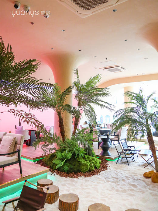 仿真花艺造景/假花造景/家居会所商业楼/生态景观场景布置/店铺绿植造景（具体价格咨询商家） 商品图1