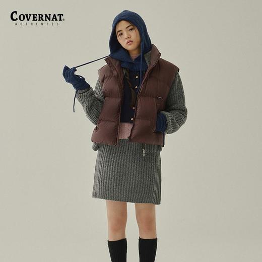 covernat韩国潮牌可拆卸款袖子休闲时尚羽绒服2024秋冬新品CO2404DP73 商品图0