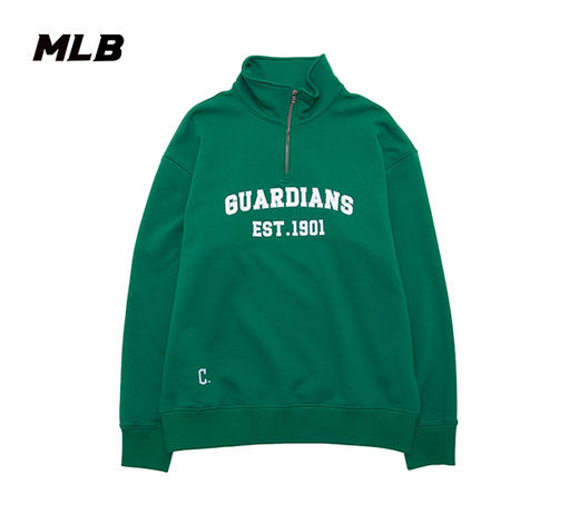 【潮牌清仓】MLB男女同款字母标二分之一拉链套头卫衣3AMTV0341 商品图5