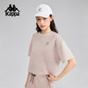 Kappa卡帕背靠背运动短袖女2025夏季新款休闲圆领t恤宽松上衣男款KPDJCTD61 商品缩略图3