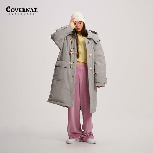 Covernat2023年冬季新品长款羽绒风衣外套男CO2304DP10 商品图1