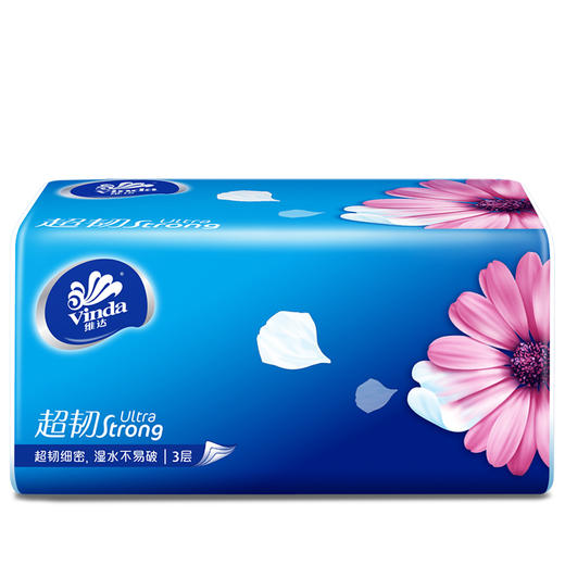 维达超韧抽取面巾 3层M码150抽×3包 商品图3