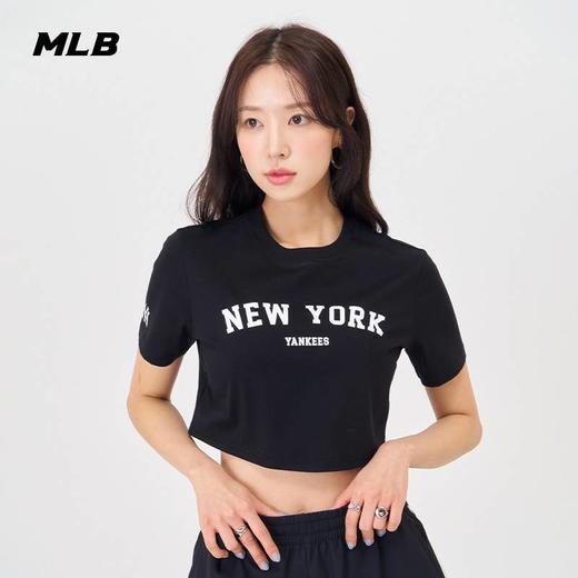 MLB女款小短款字母标短袖T恤3FTSV1043【无货退款】 商品图1