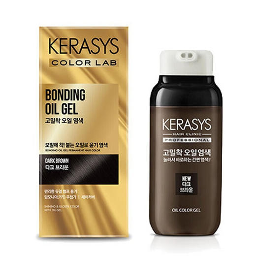 爱敬科娜洗丝炫彩持色染发剂深棕250g/110349 一涂一抹在家轻松染发 商品图0