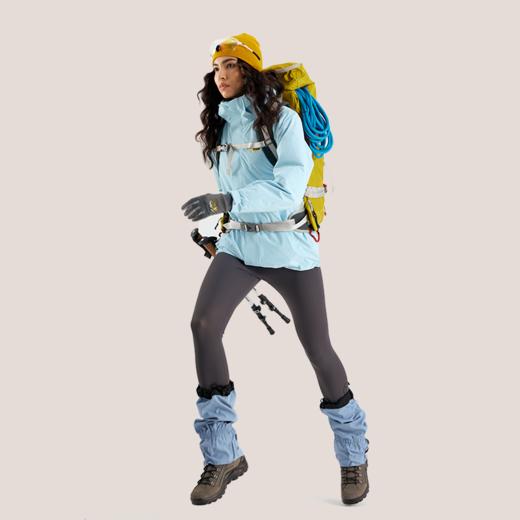 OZARK奥索卡冲锋衣新款高端品牌徒步登山服三合一套抓绒外套女136257 商品图2