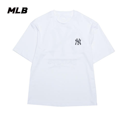 MLB男女同款背标时尚大标涂鸦字母时尚T恤3ATSB0853 商品图2