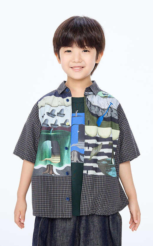 jnby   25年秋款  短袖衬衣  1P7211720 商品图7