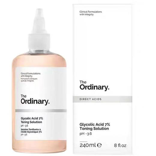The Ordinary7%甘醇酸果酸爽肤水240ml 调理保湿温和去黑头粉刺 商品图0