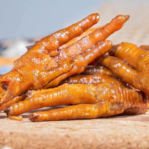 【地标美食】嘉泽潘达酱卤鸡爪4个装/盒 美味锁鲜 开盒即食（每周二/周五截单） 商品图0