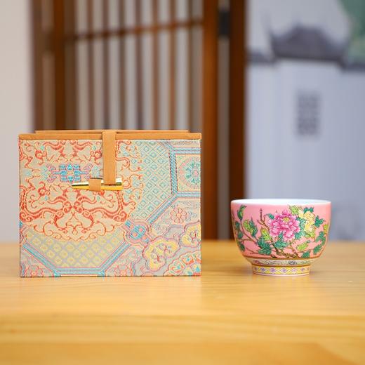 杯有钱·宫廷粉彩五福杯，景德镇御器研究院出品，古陶瓷修复专家阳士琦大师创作 商品图1