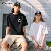 【周末秒杀】COVERNAT韩国潮流T恤刺绣C标简约时尚男女情侣同款短袖2025夏季新CO2502ST33 商品缩略图0