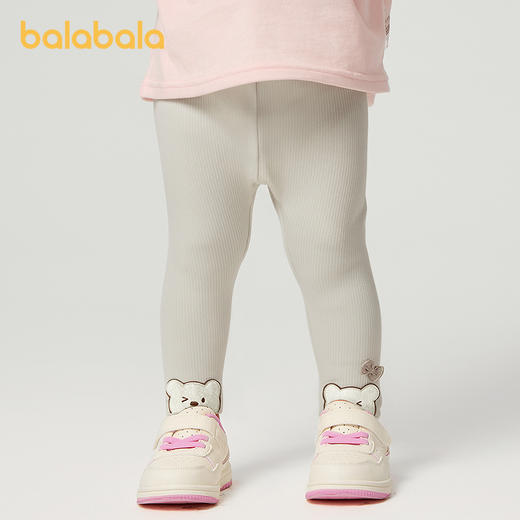 巴拉巴拉童装女童裤子宝宝长裤打底裤2025新款秋装弹力舒适时尚萌 商品图1
