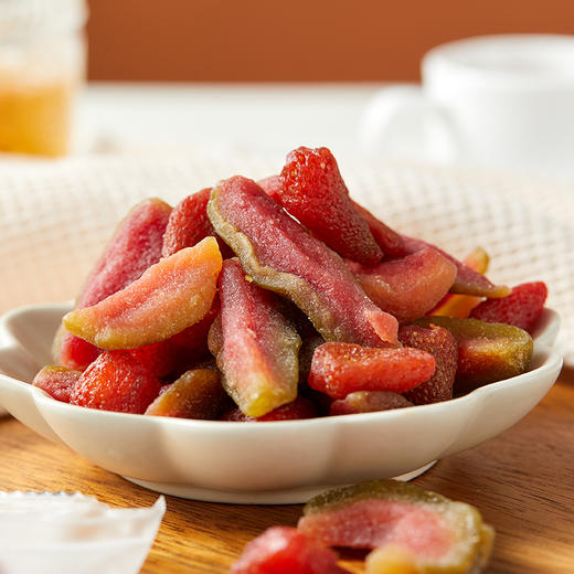 草莓芭乐干 | 丹东草莓+红心芭乐干 低温烘焙工艺 锁住水果原始香甜 口感软糯有嚼劲 清香酸甜糯糯叽叽 一口沦陷 商品图5