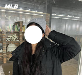 MLB男女同款基础款刺绣标毛线帽3ABNS0216