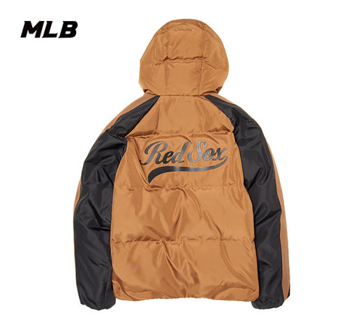 MLB男女同款学院风字母标拼接色羽绒服3ADJV0246 商品图9