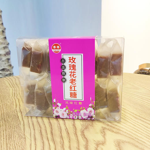 古法熬制老红糖 老姜味桂花味玫瑰味280g  泰格 商品图4
