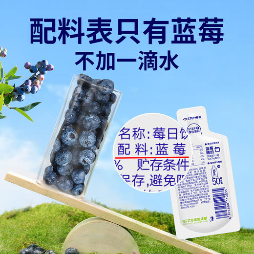 【1颗≈50颗蓝莓】100%NFC蓝莓原汁饮30ml*10袋 商品图2