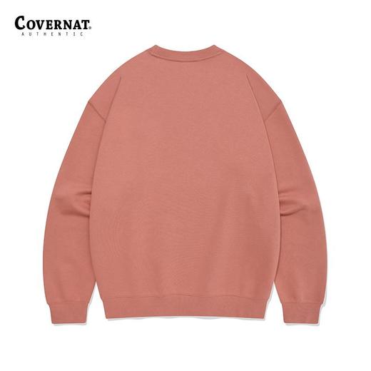 covernat韩国潮牌卫衣男女同款秋冬新品休闲宽松圆领卫衣CO2403CR01 商品图1