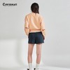 covernat韩国潮牌时尚LOGO宽松露脐女士裁剪卫衣2025春夏新CO2401CR73 商品缩略图3