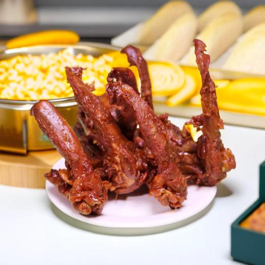 【地标美食】嘉泽潘达酱卤鸭架3个装/盒 美味锁鲜 开盒即食（每周二/周四16点截单） 商品图0