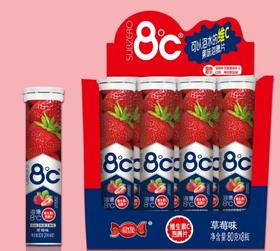 醇然心动海億8°C泡腾片草莓味80g1420-22217714