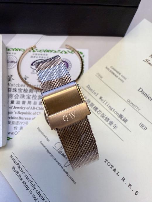 「DW手表四件套金白色」全新原装正品dw四件套手表Dw手镯套盒 商品图5