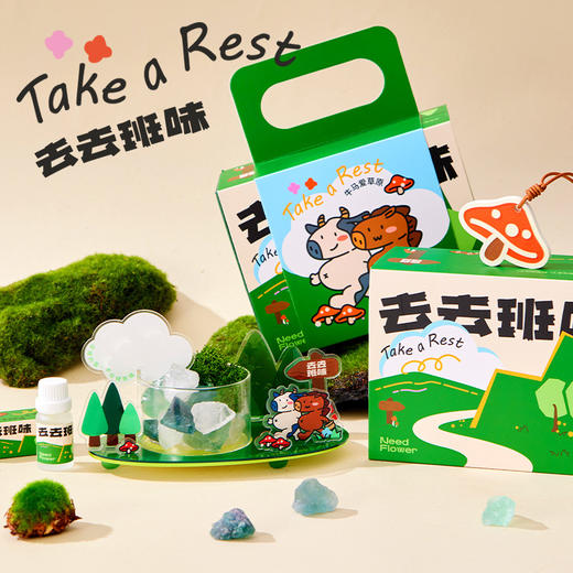 去去班味办公室解压治愈系香薰晶石扩香石礼盒毕业季礼品离职礼物职场伴手礼 商品图0