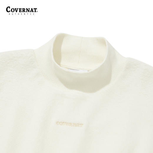 Covernat秋季新品女士高领卫衣无帽套头衫外套卫衣CO2303CR67 商品图3