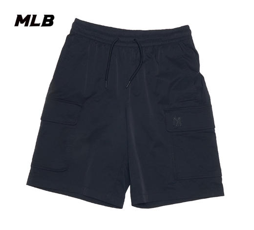 MLB男女同款25春夏新款小标可调节梭织短裤3ASMB0653【无货退款介意勿拍】 商品图1