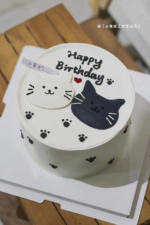 喵星人小集合/猫卡通手绘蛋糕-低糖处理无添加 商品图4