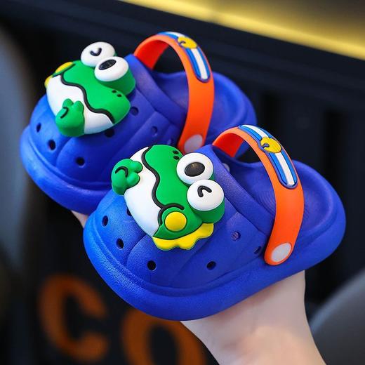 【萌趣卡通拖鞋来袭】夏季宝宝最爱的洞洞鞋👶，舒适包头，家居防滑软底男女童可爱卡通宝宝洞洞鞋陪伴每一步小冒险🌟 商品图5