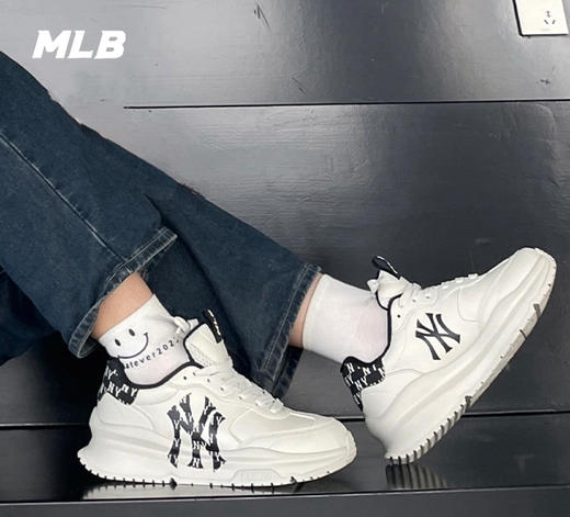 MLB男女同款老花标基础款跑步鞋3ASHCRM3N【无货退款介意勿拍】 商品图5