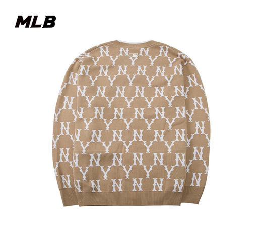 【限时秒杀】MLB 2022年新款老花针织开衫外套满标满印男女同款3AKCM0121【无货退款介意勿拍】 商品图3