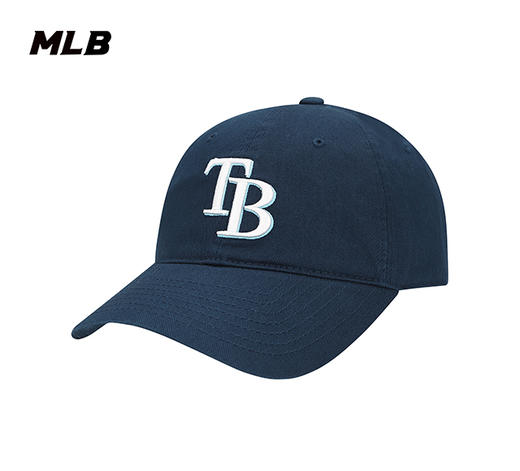 MLB男女帽新款运动帽帽子米色休闲棒球帽鸭舌帽3ACP6601N 商品图5