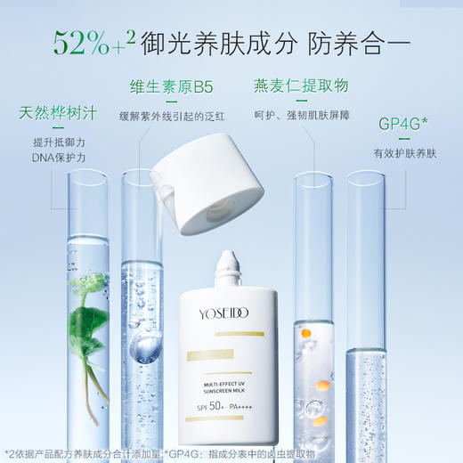 养生堂多效清透水感防晒乳40ml+高倍防晒防晒喷雾75ml 商品图7