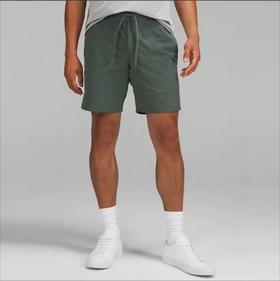 露露Bowline夏季休闲运动梭织通勤短裤