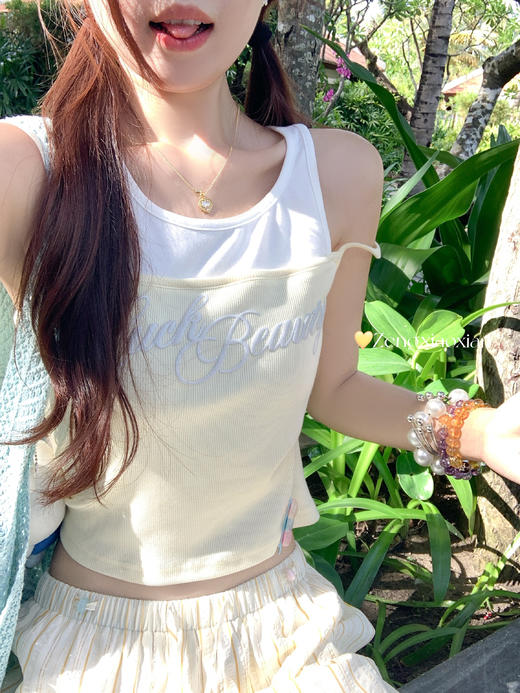 【110元任选2件】最后一波现货！假两件吊带背心 商品图5