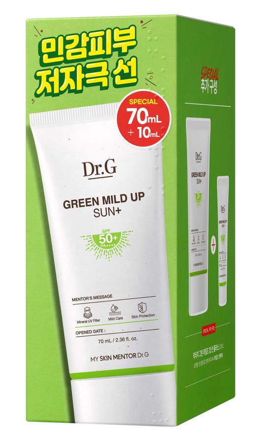 【焕亮/防晒】第二代Dr.G新版纯物理防晒绿防晒SPF50+PA+++ 特惠装（效期27年1月） 商品图1