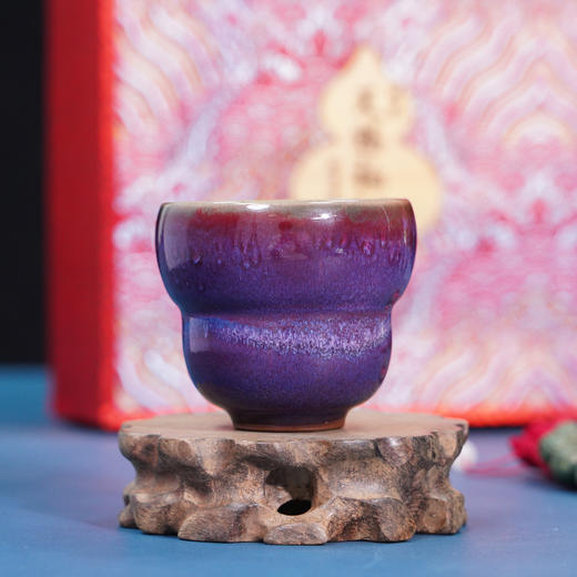 《天赐福禄》钧瓷四季喜乐杯  非遗传承 国礼守护 商品图5