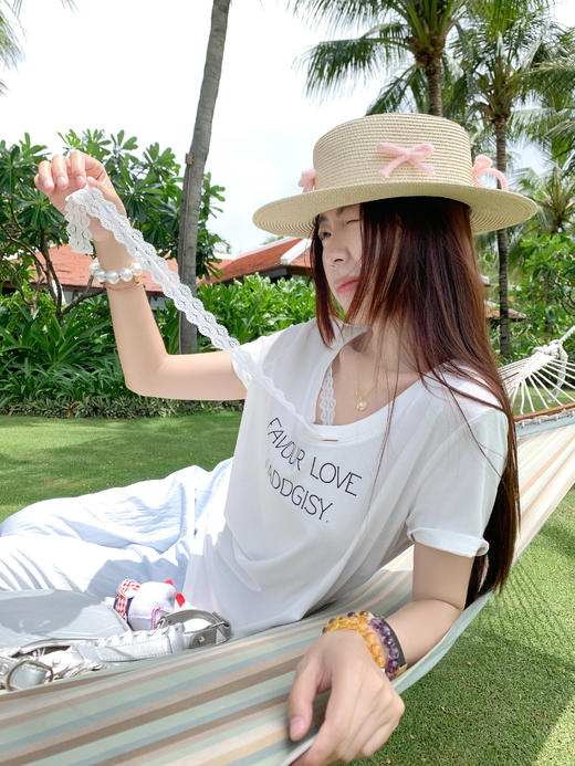 【110元任选2件】最后一波现货！蕾丝拼接短袖 商品图5