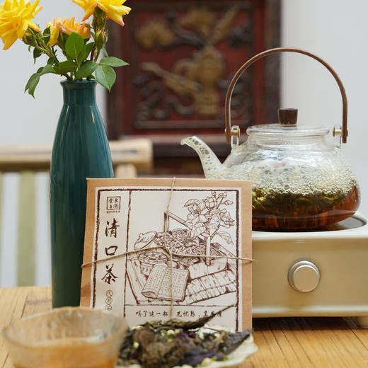 东济堂的伴手礼 中药养生茶包 清润茶/安宁茶/开心茶/元气茶/运化茶/悦目茶 商品图5