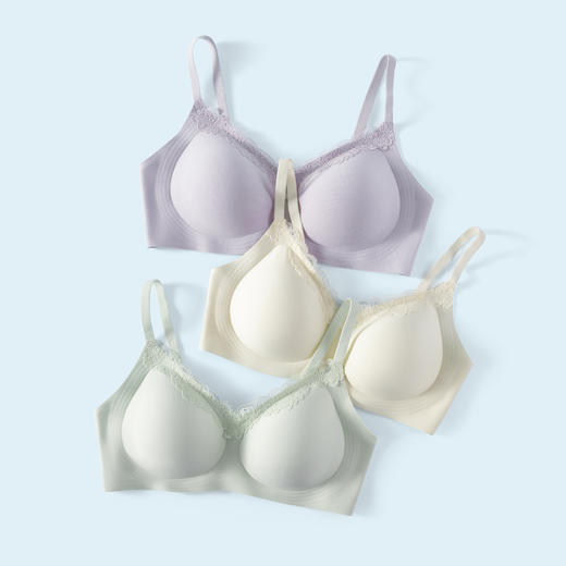 连绵·蕾丝无钢圈文胸2203（AB） 商品图0